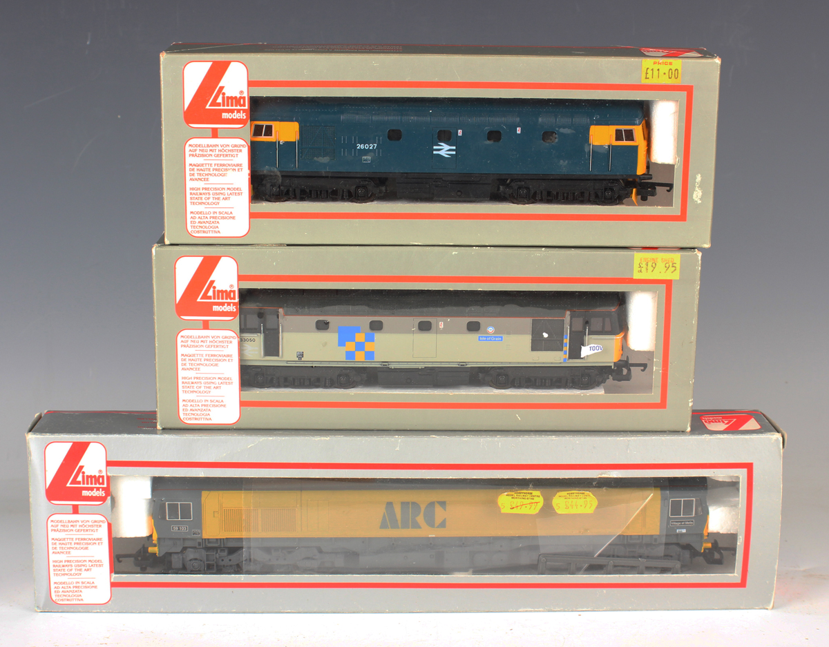 Fourteen Lima gauge OO diesel locomotives in various liveries, all boxed.Buyer’s Premium 29.4% ( - Bild 2 aus 4