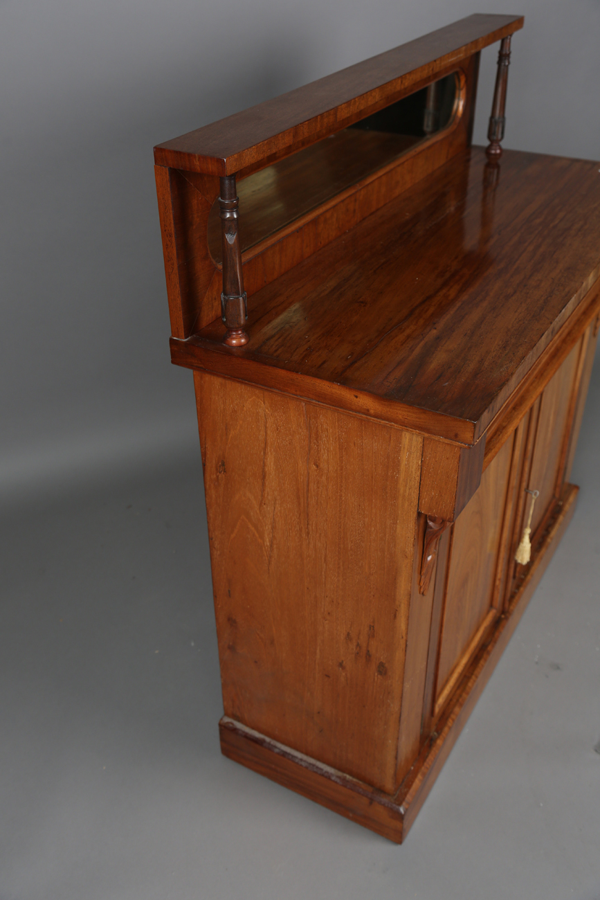 A Victorian mahogany mirror back chiffonier, height 114cm, width 106cm, depth 44cm, together with - Bild 9 aus 16