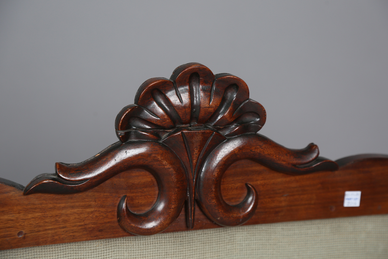 A Victorian mahogany mirror back chiffonier, height 114cm, width 106cm, depth 44cm, together with - Bild 5 aus 16