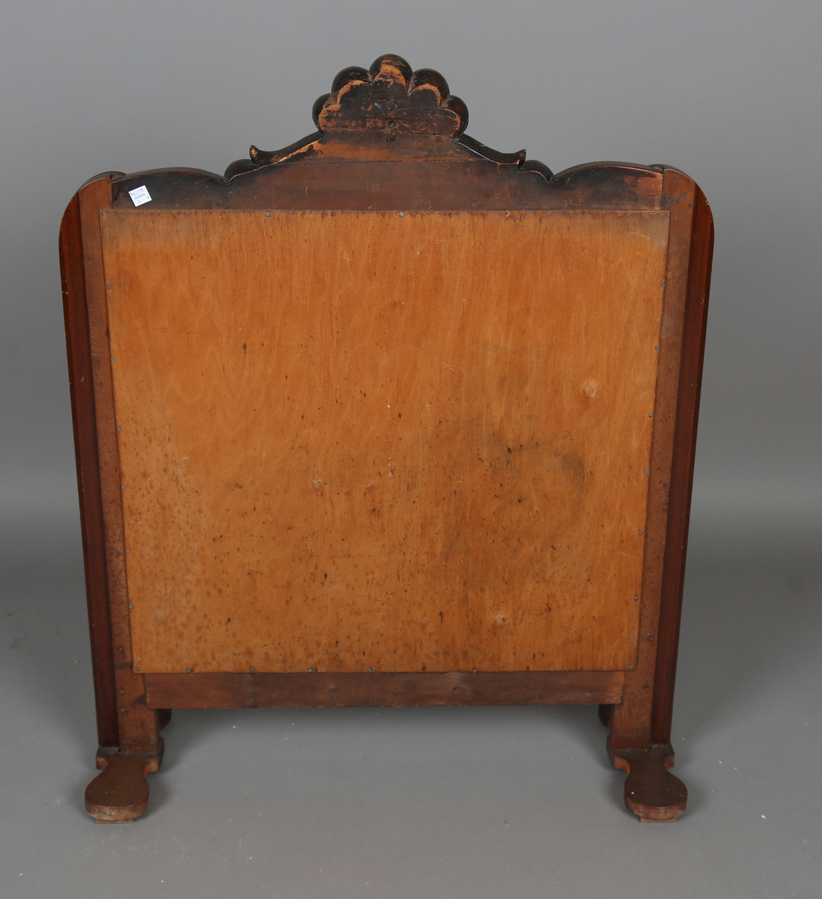 A Victorian mahogany mirror back chiffonier, height 114cm, width 106cm, depth 44cm, together with - Bild 2 aus 16