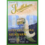 Eric Arthur Surfleet - 'Travel by Southdown Excursion to Lullingstone Silk Farm' (Bus Travel
