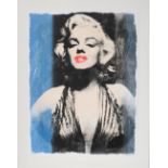 Jim Starr - 'Marilyn', 21st century screenprint on paper, signed, titled, dated 2008 and editioned