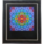 Victor Vasarely - Folkokta, screenprint on wove paper, signed in pencil to mount, published circa