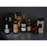 Lagavulin single malt whisky, 16 years old (1), Glenmorangie malt whisky, 10 years old (1), The Real