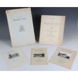 PROPERTY PARTICULARS. A collection of various property particulars, mostly 1950s, including The