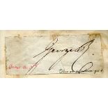 AUTOGRAPHS. An album of mounted letters, free fronts, photographs and clipped signatures, the