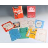 THEATRE PROGRAMMES. A large collection of theatre programmes, many from the 1940s and 1950s,