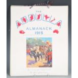 ADVERTISING. An Abdulla Cigarettes Almanack calendar for 1915, 38cm x 31.5cm.Buyer’s Premium 29.