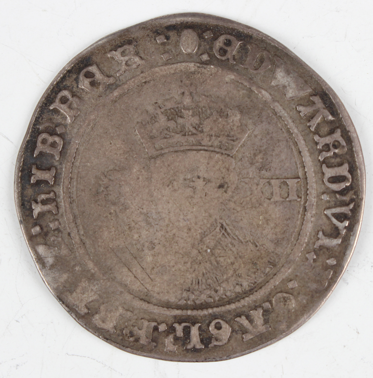 Two Edward VI hammered shillings, Southwark Mint, mintmark tun.Buyer’s Premium 29.4% (including - Image 3 of 5