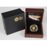 An Elizabeth II Royal Mint gold proof two pounds coin commemorating the Olympic Games Handover