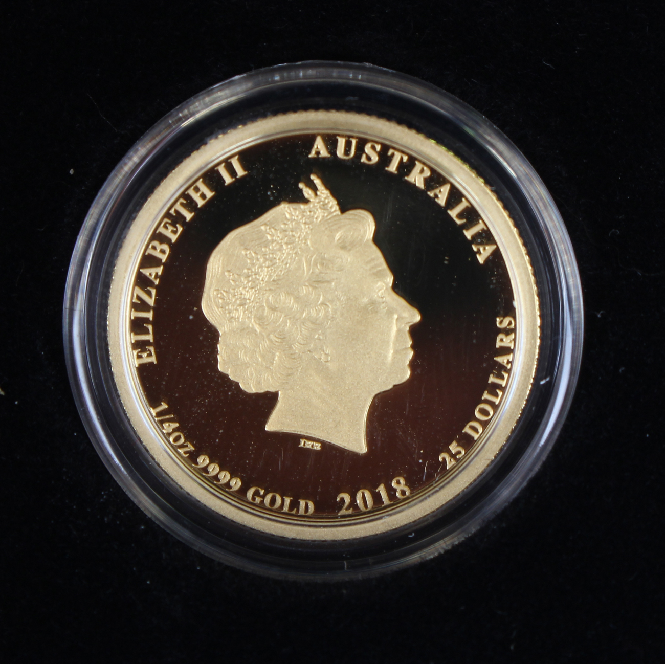 Two Australia Perth Mint quarter-ounce gold proof coins, both commemorating Elizabeth II 65th - Image 4 of 4