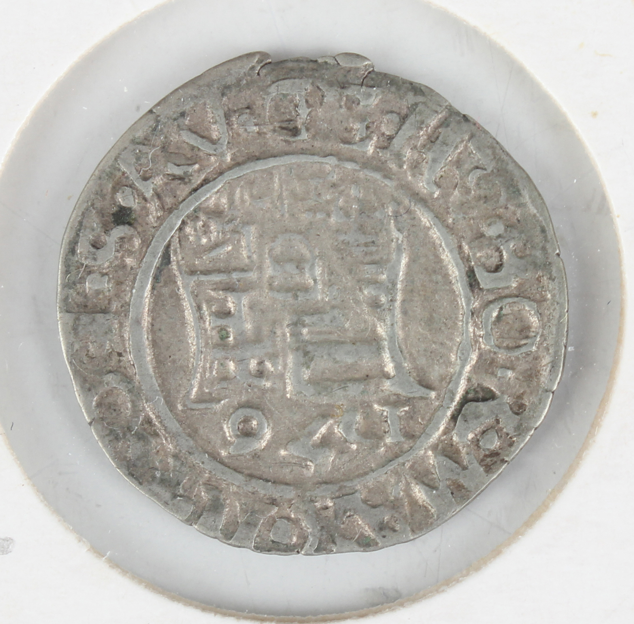 A Netherlands Holland Willem VI one-and-a-half groat, five Hungaria hammered dinars and two other - Image 10 of 17