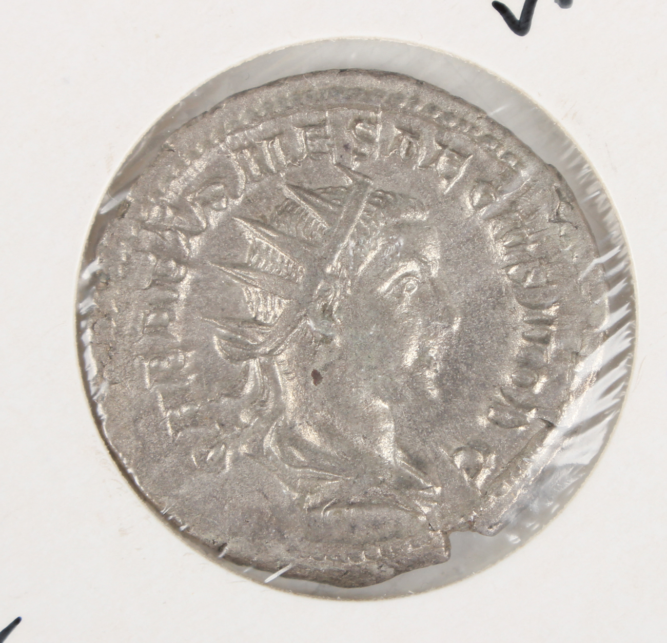 A small collection of ancient coinage, including a Nero dupondius, reverse with Roma seated, a - Image 9 of 11