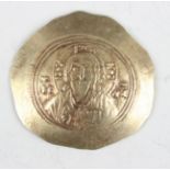 A Byzantine Empire Michael VII Ducas gold electrum histamenon nomisma.Buyer’s Premium 29.4% (