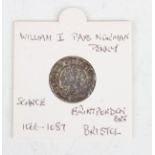A William I penny, PAXS-type, Bristol Mint.Buyer’s Premium 29.4% (including VAT @ 20%) of the hammer
