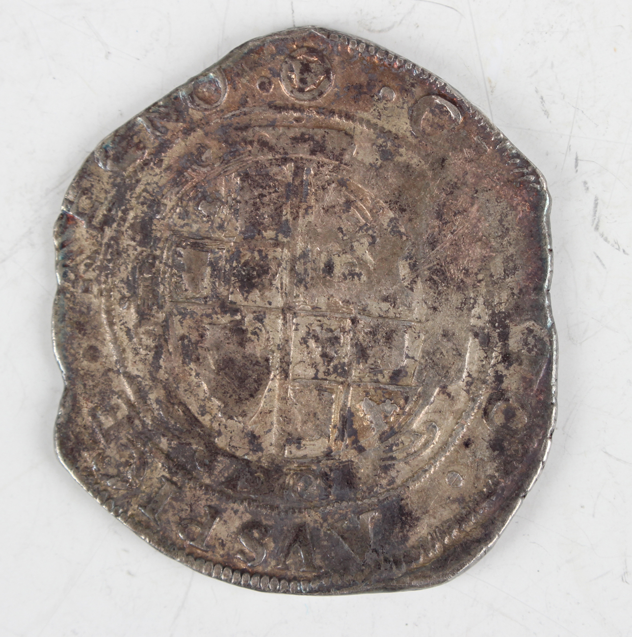 Two Charles I hammered half-crowns, both mintmark triangle in circle, one detailed 'Part of the - Image 2 of 5