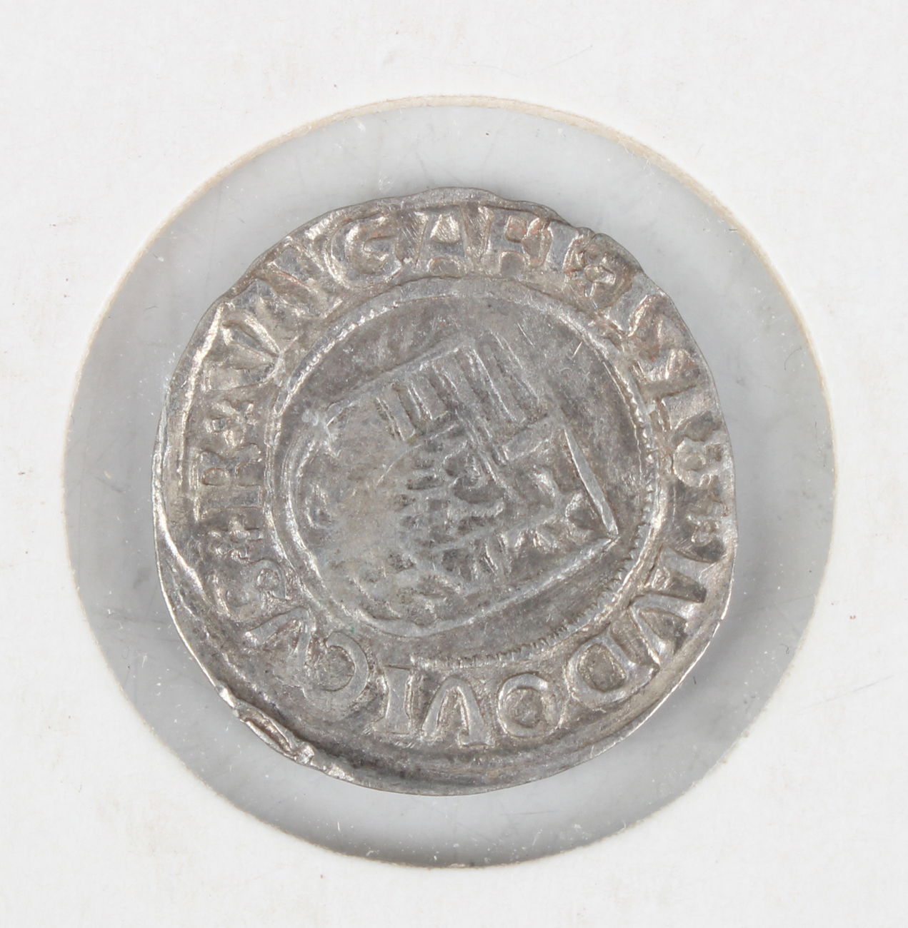 A Netherlands Holland Willem VI one-and-a-half groat, five Hungaria hammered dinars and two other - Image 6 of 17