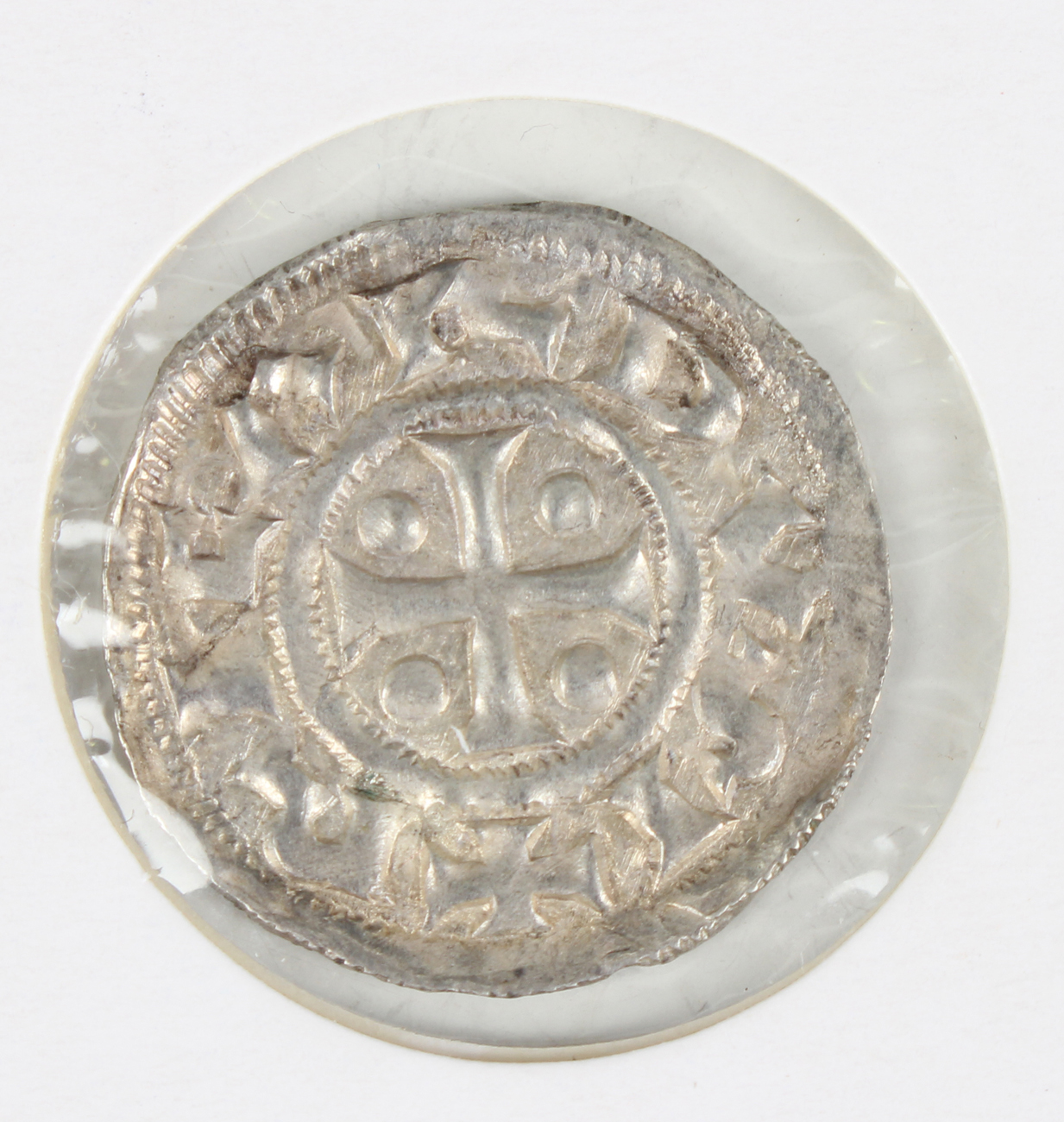 Four Richard I of Normandy hammered silver deniers, Rouen Mint, together with a Richard the - Image 8 of 11