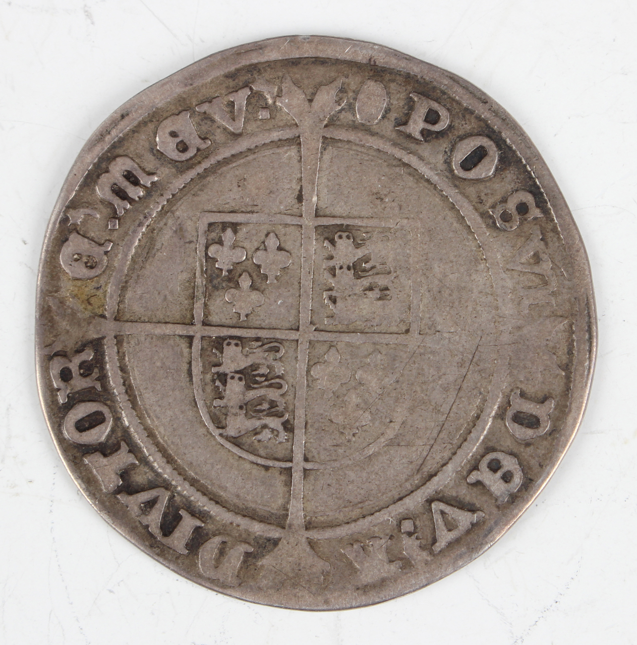 Two Edward VI hammered shillings, Southwark Mint, mintmark tun.Buyer’s Premium 29.4% (including - Image 2 of 5