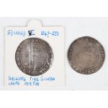 Two Edward VI hammered shillings, Southwark Mint, mintmark tun.Buyer’s Premium 29.4% (including