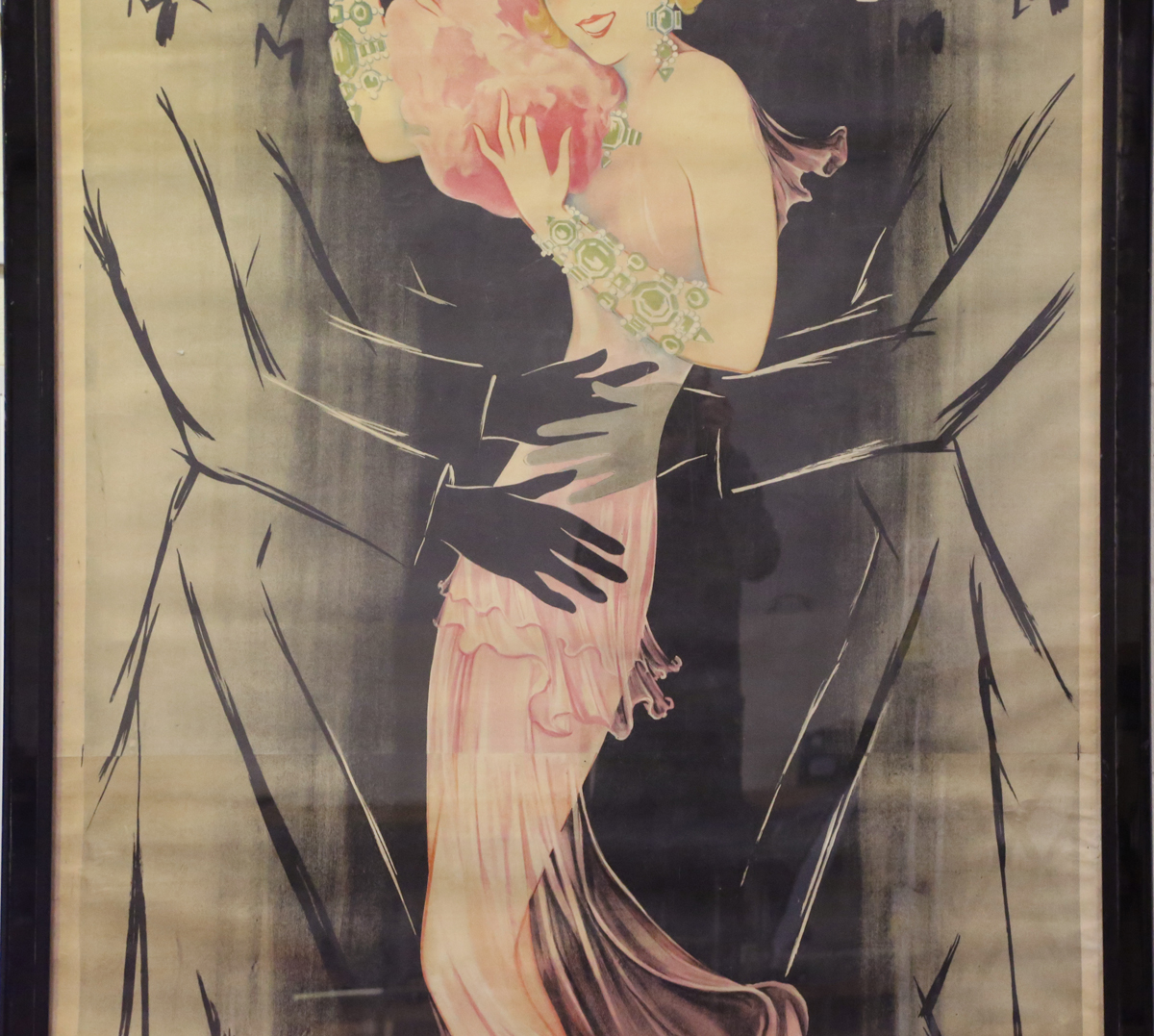 Paul Seltenhammer - 'Folies en Folie, Mistinguett' (Poster for the Folies-Bergère), lithograph in - Image 5 of 6