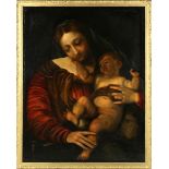 Italian School - Madonna and Child, late 17th/early 18th century oil on canvas, 89.5cm x 69.5cm,