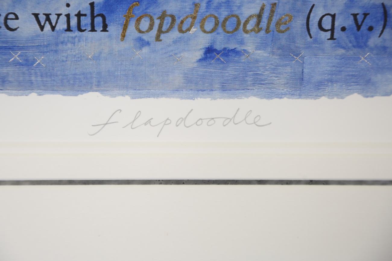 Govinder Nazran - 'Flapdoodle' and 'Fopdoodle', a pair of limited edition giclée colour prints, - Image 5 of 14