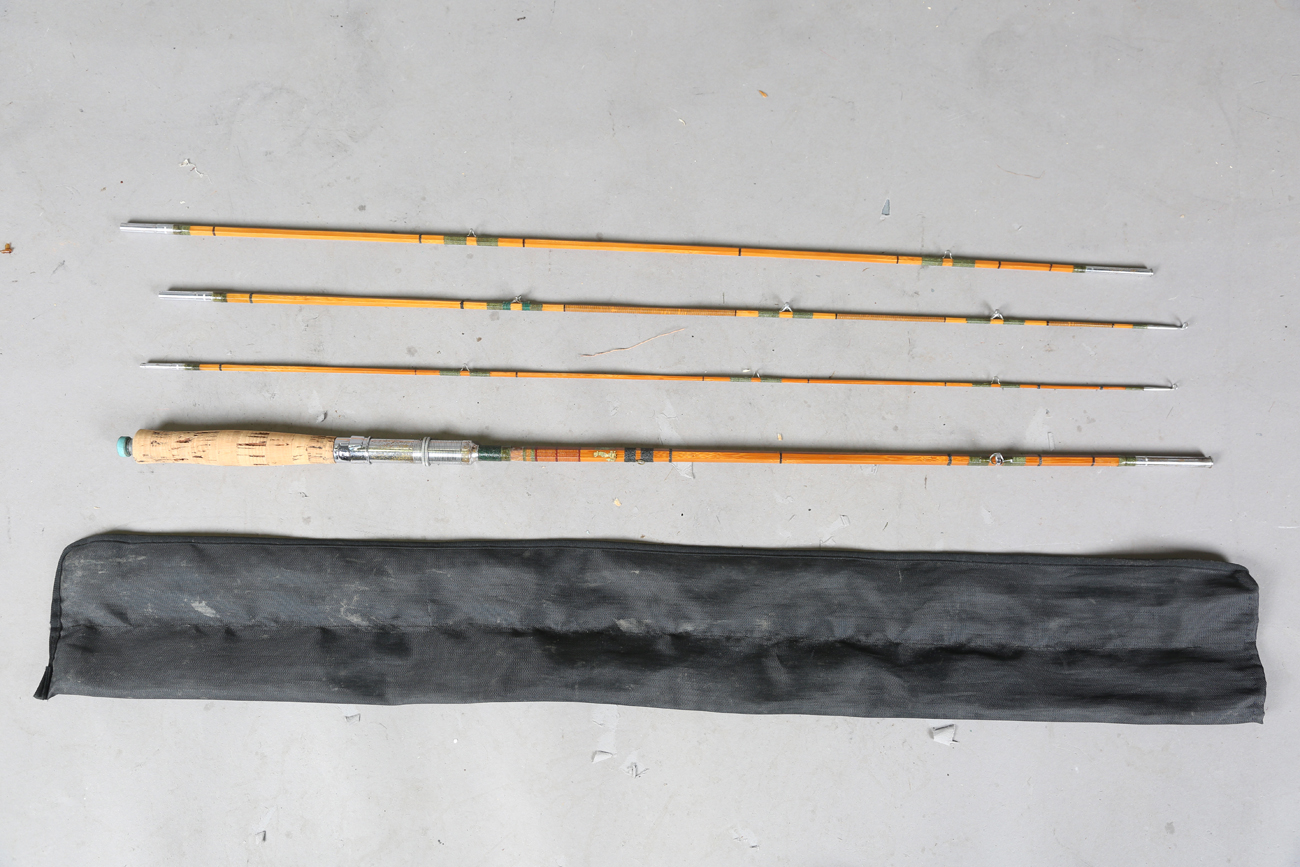 A group of various mainly split cane fly fishing rods, including a Sealey Octofloat De-luxe, two - Image 20 of 45