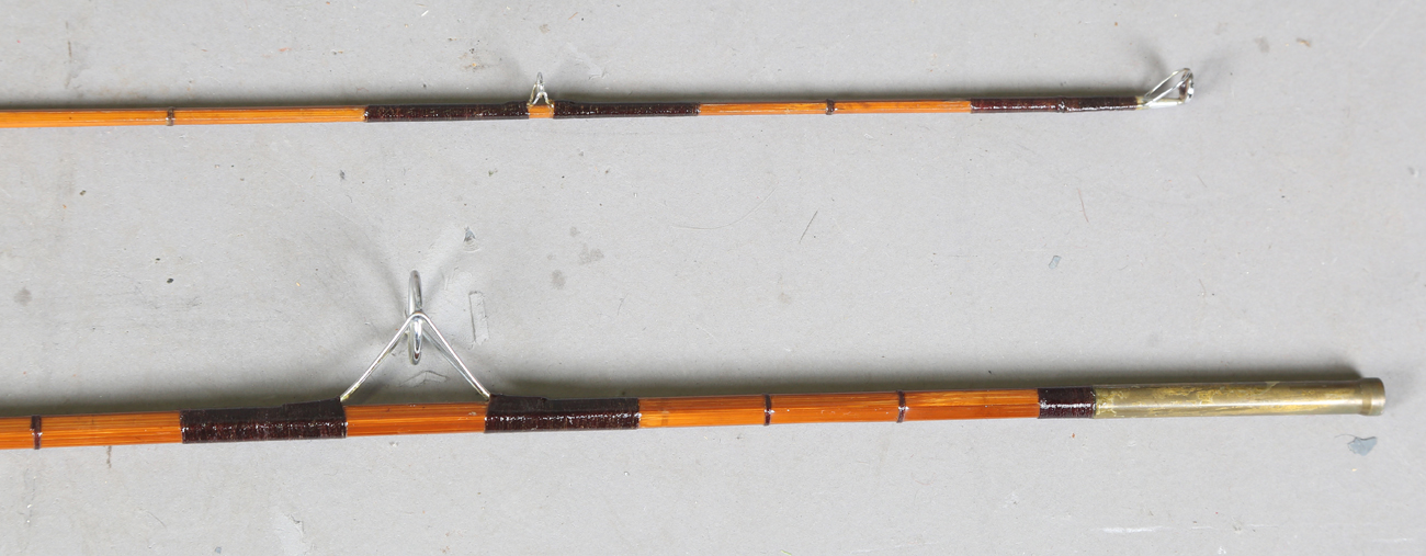 A group of various mainly split cane fly fishing rods, including a Sealey Octofloat De-luxe, two - Image 7 of 45