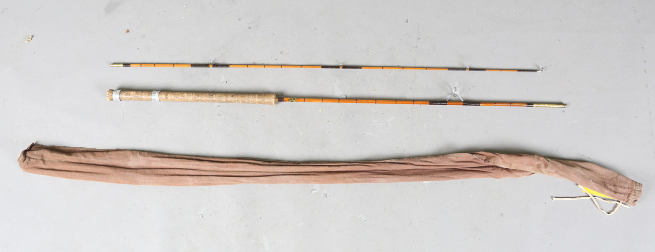 A group of various mainly split cane fly fishing rods, including a Sealey Octofloat De-luxe, two - Image 6 of 45