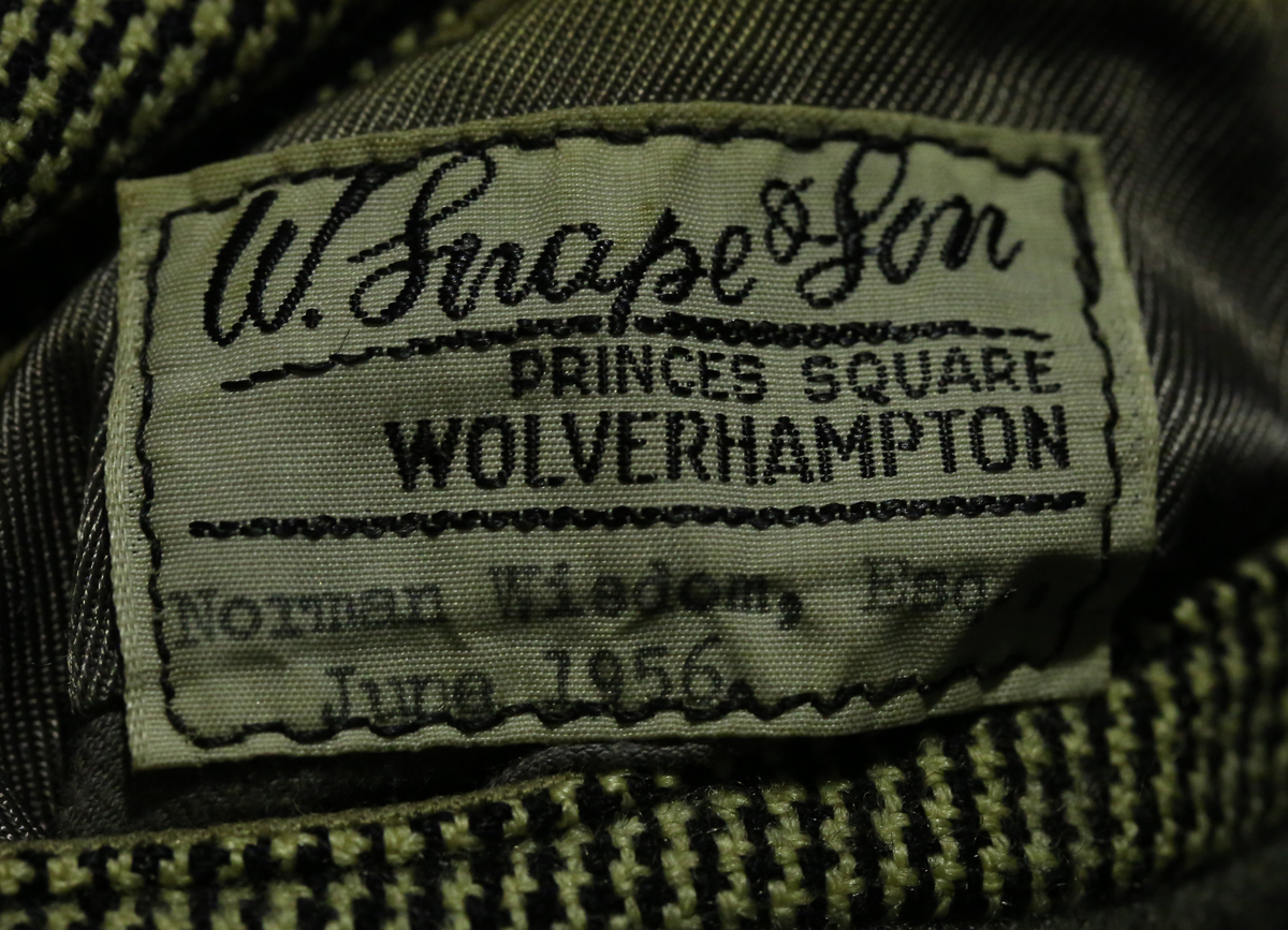 A Norman Wisdom 'Gump Suit' made by W. Snape & Son, Wolverhampton in June, 1956, together with - Image 20 of 20