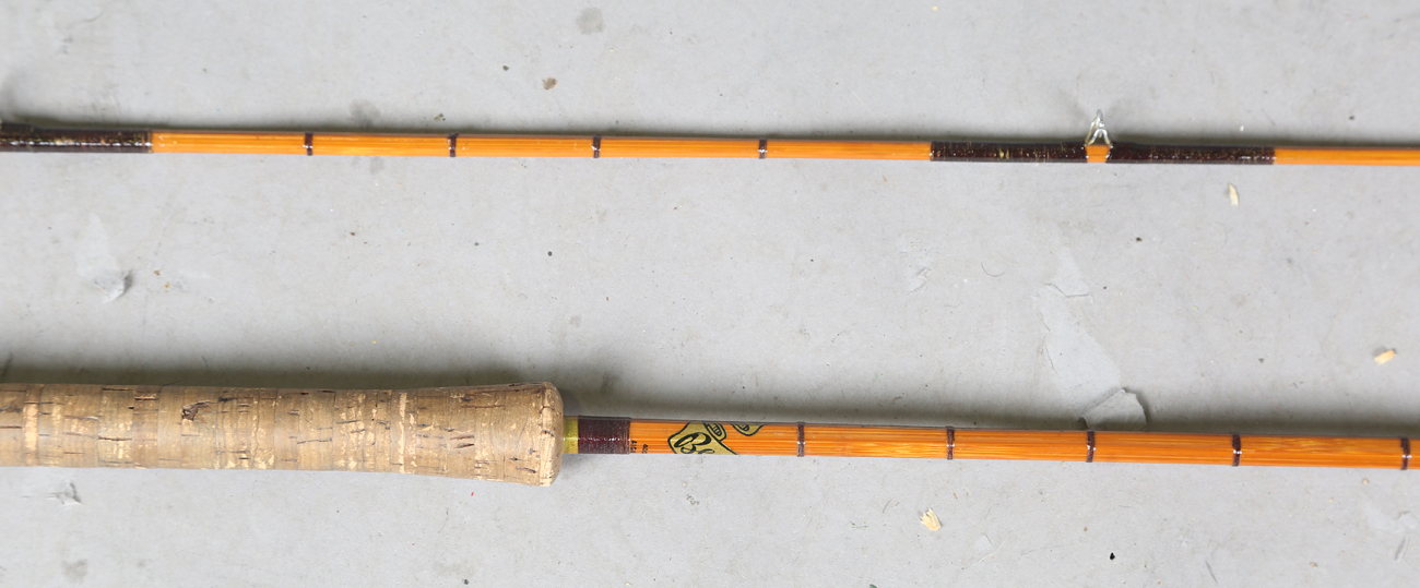 A group of various mainly split cane fly fishing rods, including a Sealey Octofloat De-luxe, two - Image 8 of 45