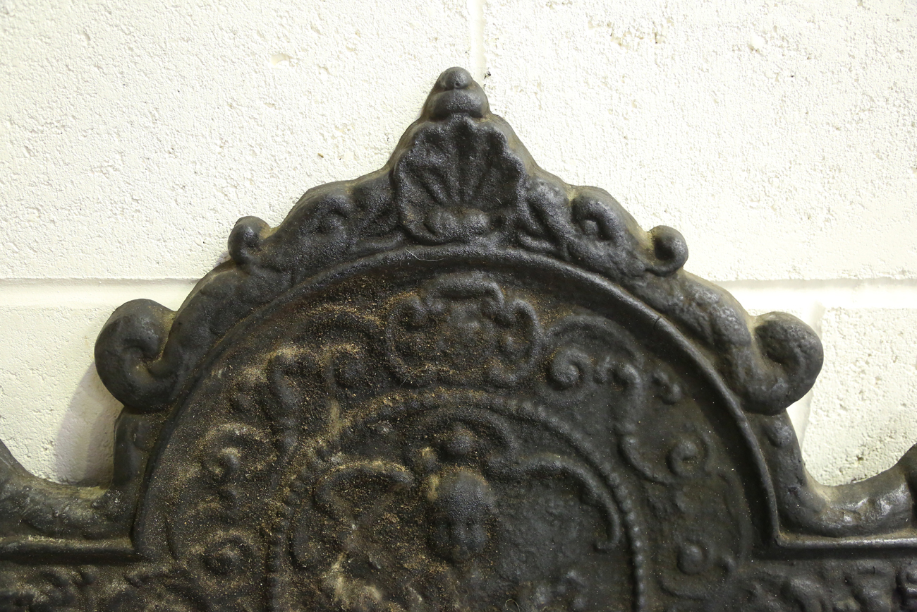 An early 20th century wrought iron fire basket and a pair of matching dogs with rosette finials, - Image 13 of 13