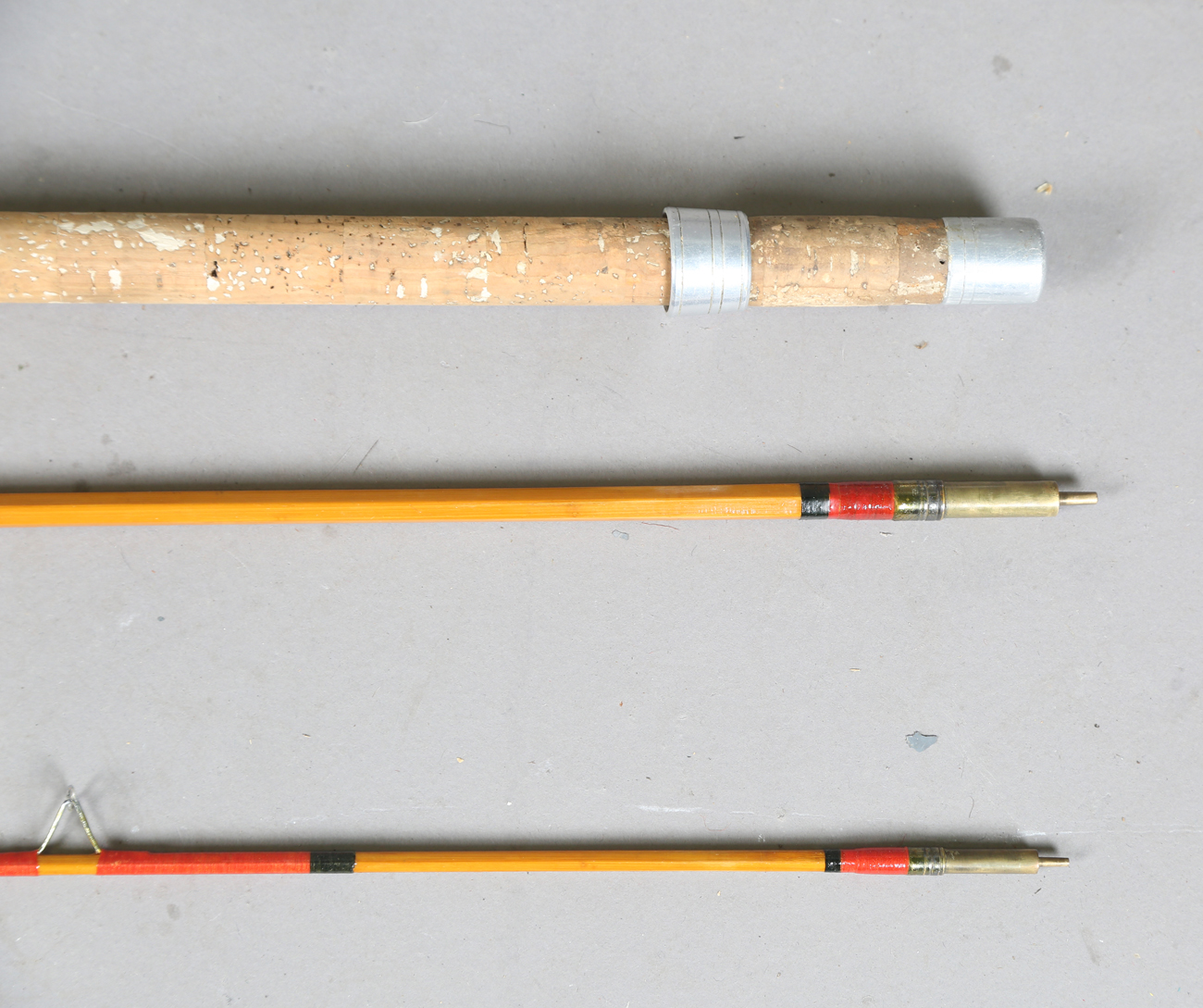 A group of various mainly split cane fly fishing rods, including a Sealey Octofloat De-luxe, two - Image 28 of 45