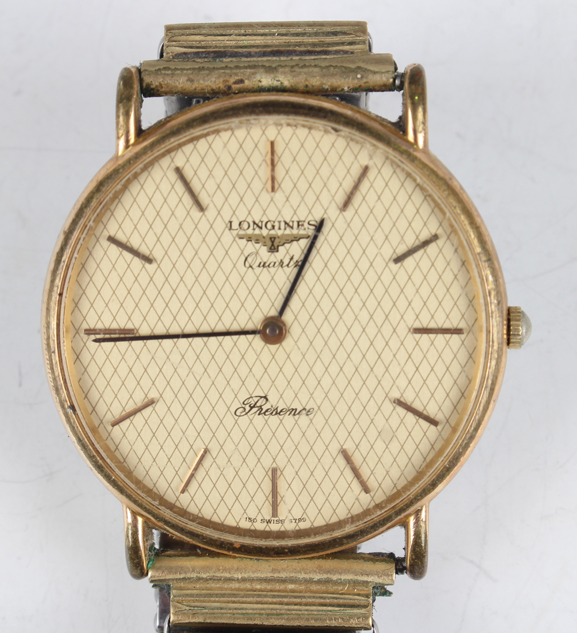 A group of wristwatches, including a Longines Presence Quartz gilt metal fronted and steel backed - Image 20 of 21