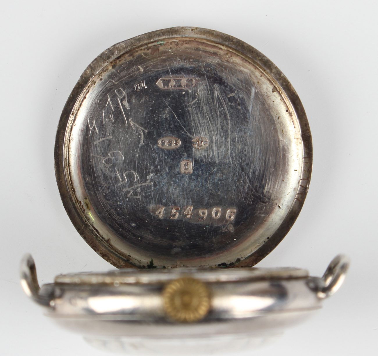 A Buren silver cased lady's wristwatch, import mark London 1921, case diameter 2.8cm, a silver cased - Image 8 of 19