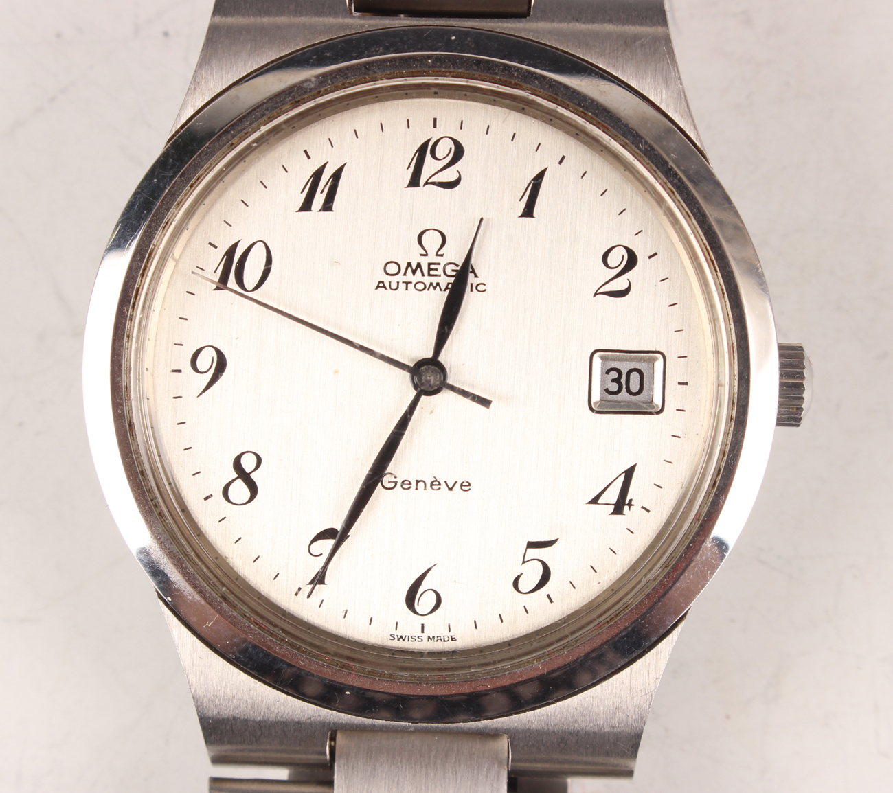 An Omega Automatic stainless steel gentleman's bracelet wristwatch, the signed movement numbered ' - Image 16 of 16