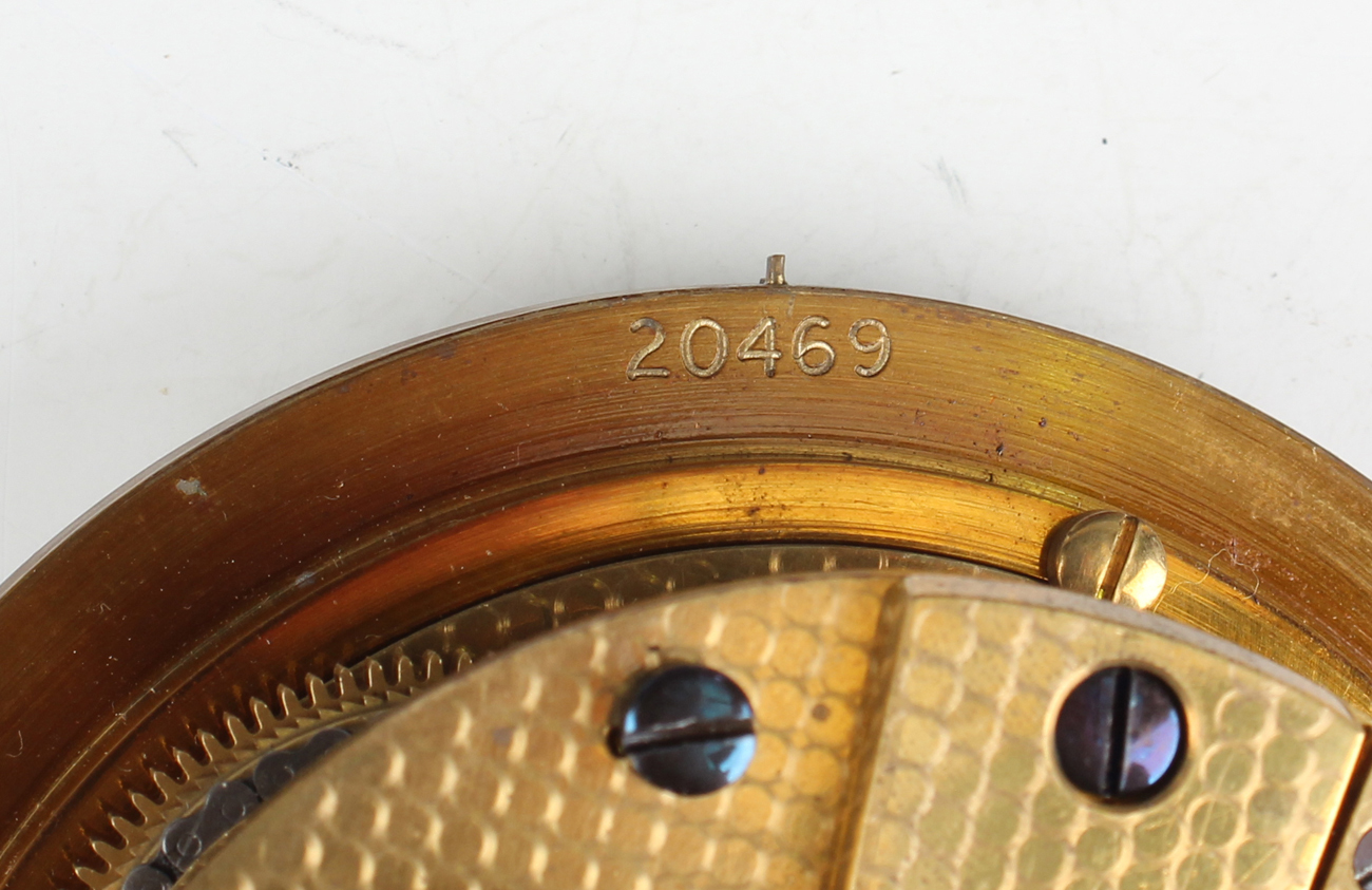 A mid-20th century marine chronometer, the two day chain fusee movement with Earnshaw type spring - Image 11 of 13