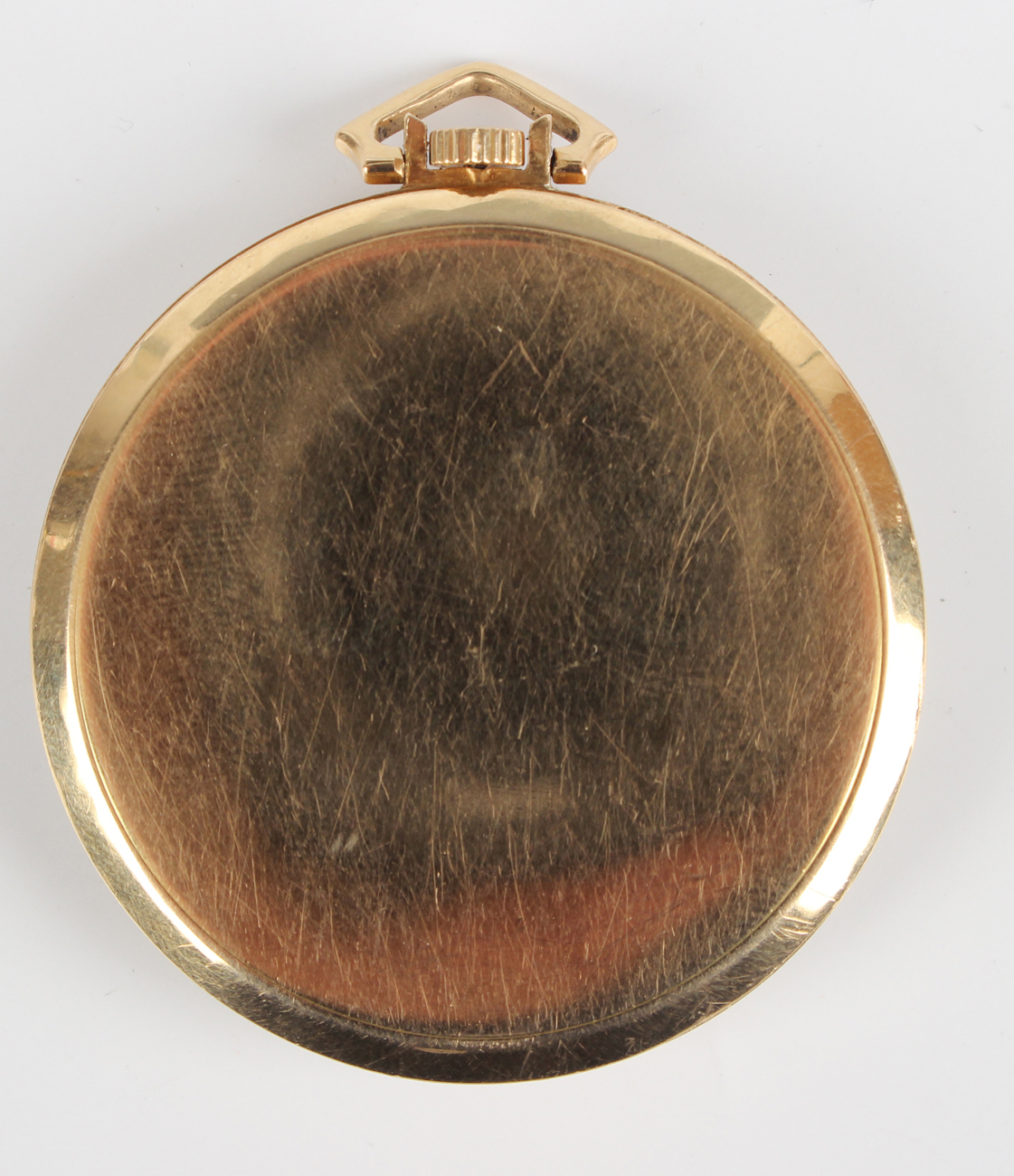 A Lacloche gold cased keyless wind open-faced lady's dress watch, the jewelled lever movement - Image 3 of 4