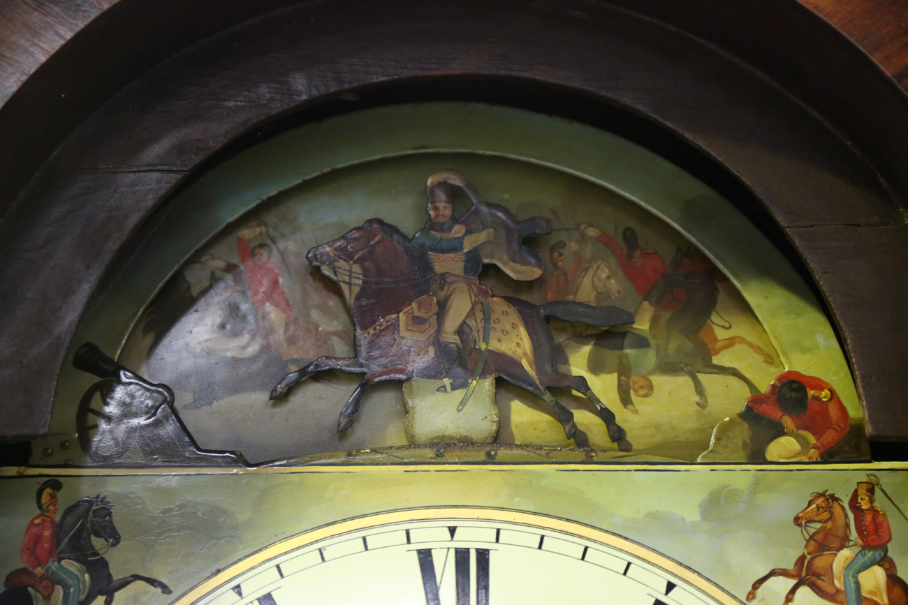 A Victorian mahogany longcase clock with eight day movement striking hours on a bell, the 13-inch - Image 13 of 15