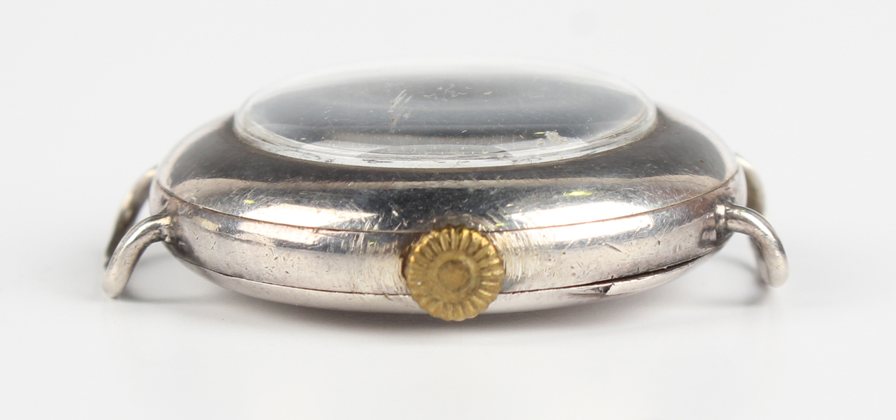 A Buren silver cased lady's wristwatch, import mark London 1921, case diameter 2.8cm, a silver cased - Image 6 of 19