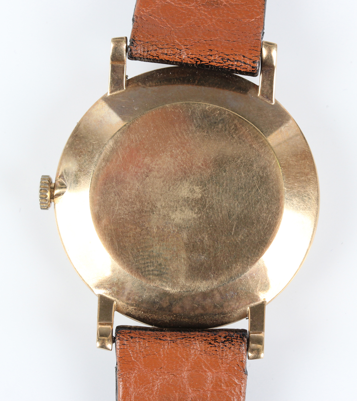 A Marvin Agenda 9ct gold circular cased gentleman's wristwatch, the signed jewelled movement - Image 3 of 7