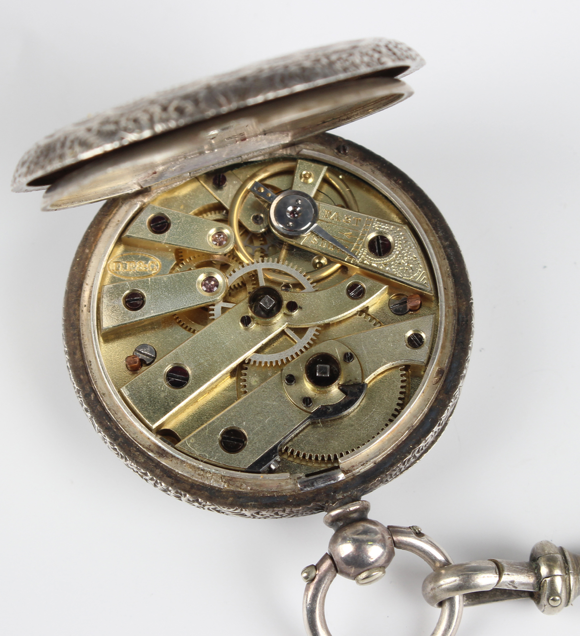 A Buren silver cased lady's wristwatch, import mark London 1921, case diameter 2.8cm, a silver cased - Image 14 of 19