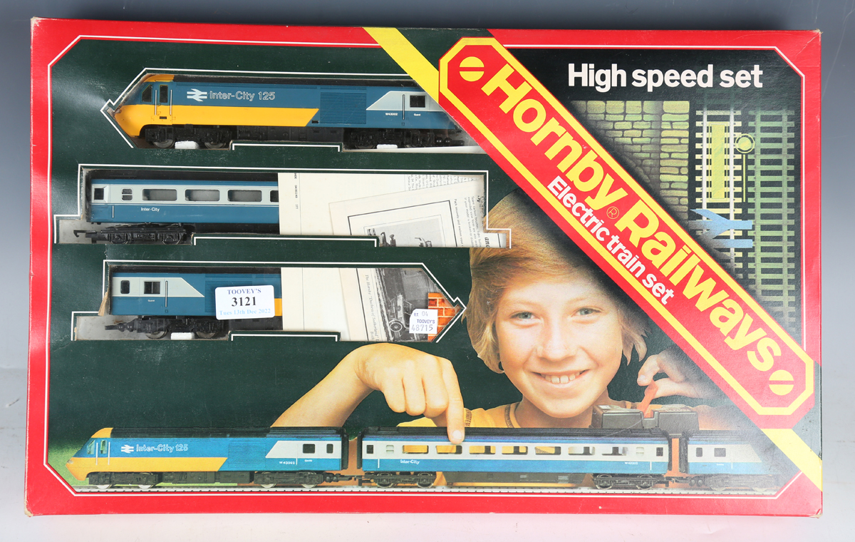 A Hornby Railways gauge OO R685 High Speed train set and a Lima Inter-City 125 train set, both boxed - Bild 6 aus 8