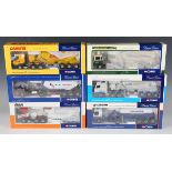 Ten Corgi 1:50 scale articulated tankers, including No. 76102 Canute, No. 74904 W.R. Wood and