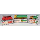 Three Dinky Toys and Supertoys vehicles, comprising No. 934 Leyland Octopus wagon, No. 430 breakdown