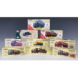 Twenty-four Corgi Classics commercial vehicles, including seven Brewery Collection and two Whisky