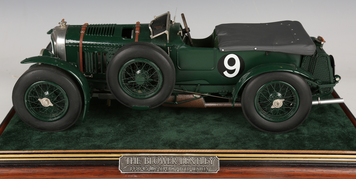A Blueprint Models Ltd diecast model of The Blower Bentley 1930 4.5 litre supercharged Bentley, - Image 5 of 7