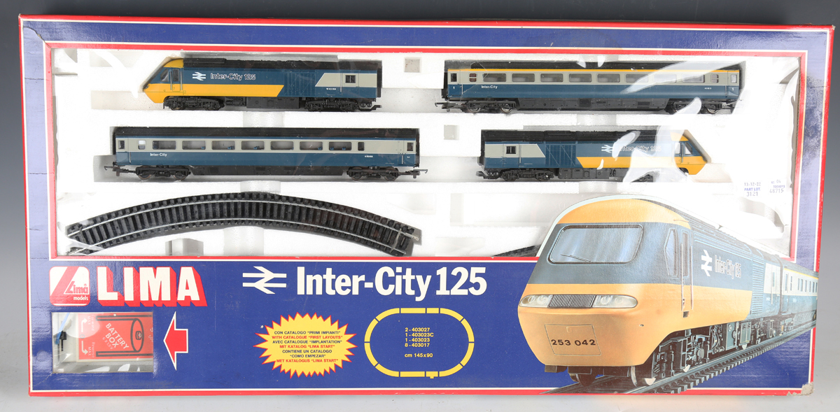 A Hornby Railways gauge OO R685 High Speed train set and a Lima Inter-City 125 train set, both boxed - Bild 2 aus 8