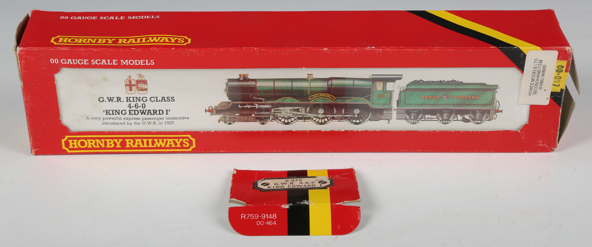 Five Hornby gauge OO Great Western locomotives and tenders, comprising R/349 'King Henry VII', R.313 - Image 13 of 24